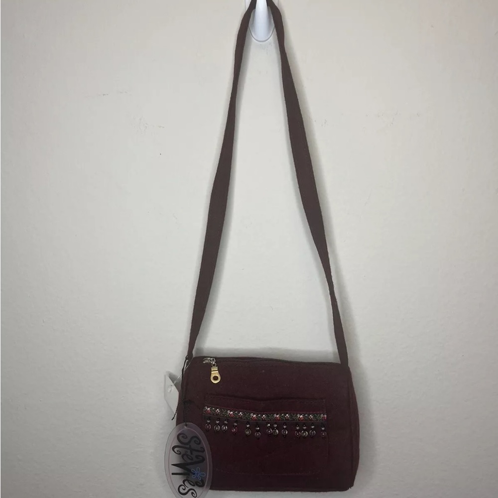 Stevie’s Deadstock Felt Bead Fringe Mini Bag